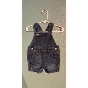 Old Navy Baby Denim Overalls 3-6 Months Infant